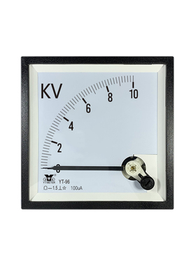 YT96 10KV 100UA高压电压表指针仪表DH96 宇泰cp96