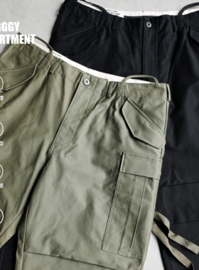 BAGGGGY大码M65复刻经典工装长裤断纹竹节廓形140-250斤宽松直筒