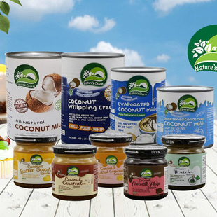 现货泰国椰子焦糖酱纯素无麸质抹茶巧克力酱奶油酱Caramel Sauce