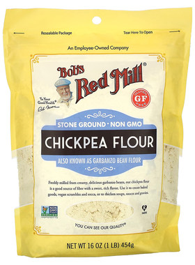 美国鲍勃红磨坊无麸质鹰嘴豆粉烘焙可做鹰嘴豆豆腐chickpea Flour