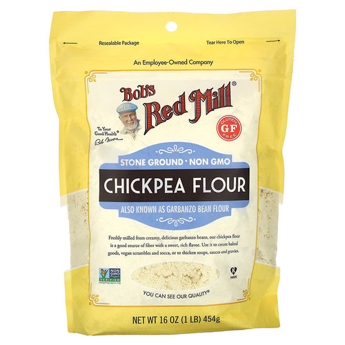 美国鲍勃红磨坊无麸质鹰嘴豆粉烘焙可做鹰嘴豆豆腐chickpea Flour