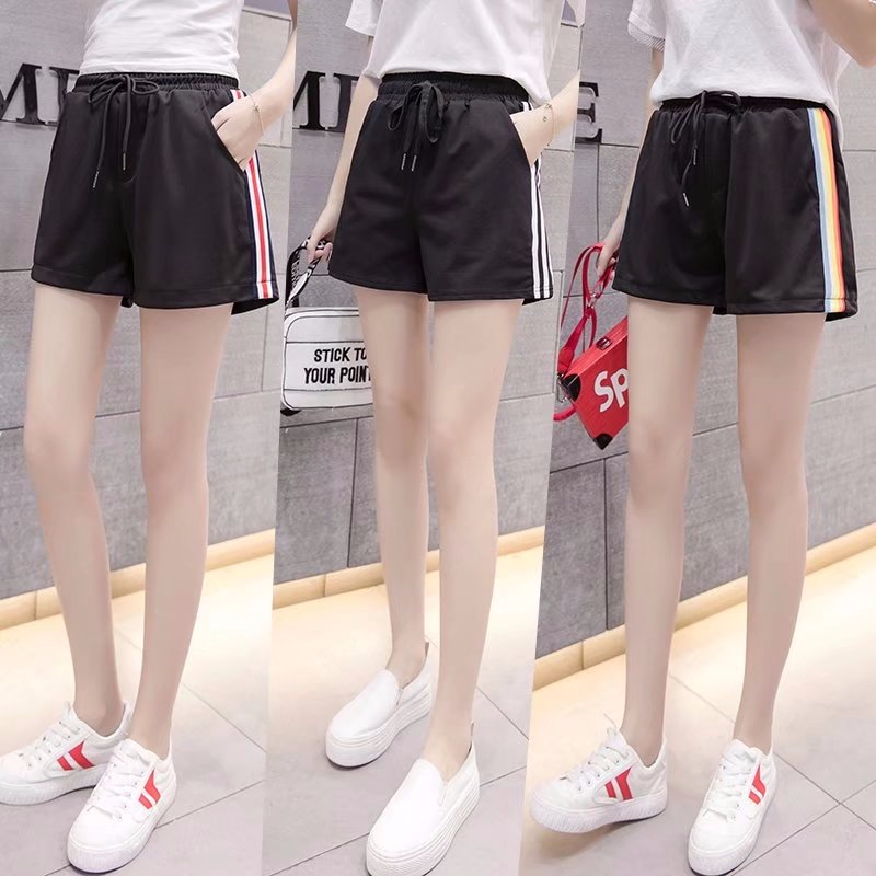 ulzzang阔腿裤女原宿风bf夏韩版学生休闲宽松百搭高腰运动短裤子在类目 女装/女士精品, 裤子, 休闲裤中 - 来自Buy2taobao.com提供专业的淘宝代购服务