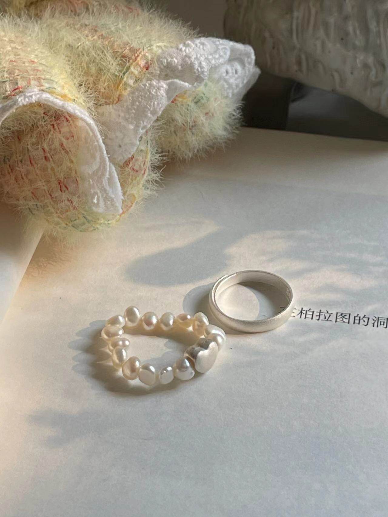 银复古气质戒指小众百搭