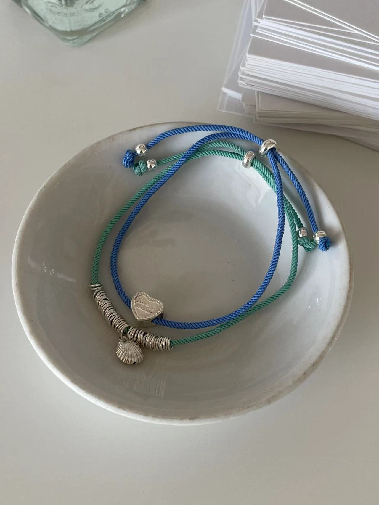 银饰简约日常手绳叠戴百搭