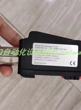 BUHLER NT63-K-MS-M3-350液位传感器ASHCROFT WB424SXFS零压开关