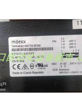 MDEXX变压器TAM6196-1AP10-0FA0全新NORIS VF502-I2模块