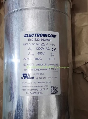 Electronicon E62.G62-471G10电容ELETTA V1-GL20流量计