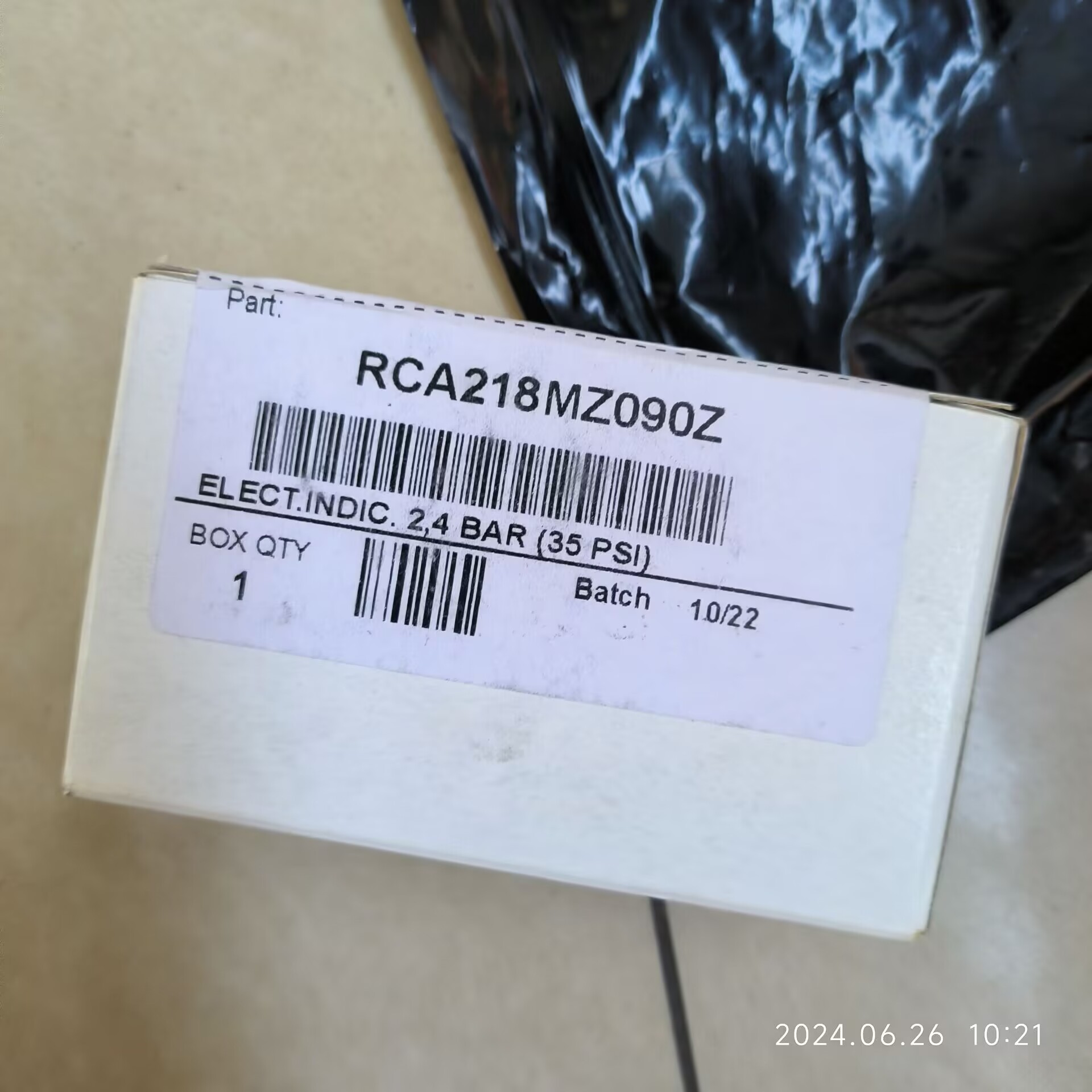 RC0113CZ090Z压力开关PALL