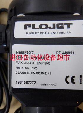 FLOJET G575205A气动隔膜泵FUCHS FIPAT055滤芯