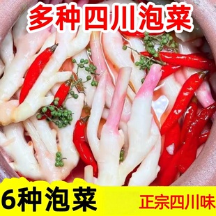 四川泡菜泡姜泡椒下饭菜豇豆酸萝卜嫩姜什锦鱼酸菜豆角白萝卜酸辣