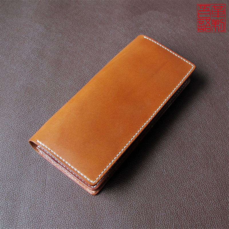 革制吾語 植鞣革 纯手工制作 文艺复古 财布包 男女长款简约钱包|ruв категории Сумки, бумажник - от Buy2taobao.com для оказания профессиональной услуги покупки агента Taobao
