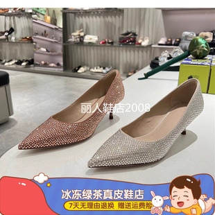 2024秋季新款梦幻仙女鞋高跟法式细跟女单鞋婚鞋EZQ01CQ4