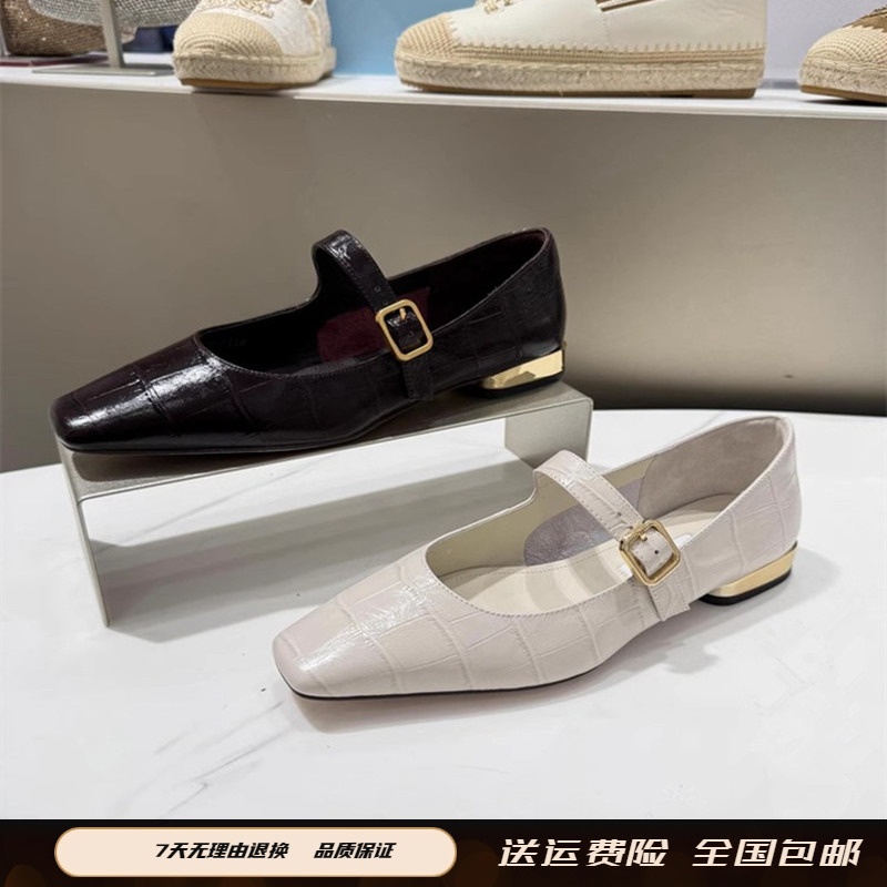 2025年新季秋款Annie安妮复古玛丽珍鞋平底鞋浅口单鞋女EWV08CQ5