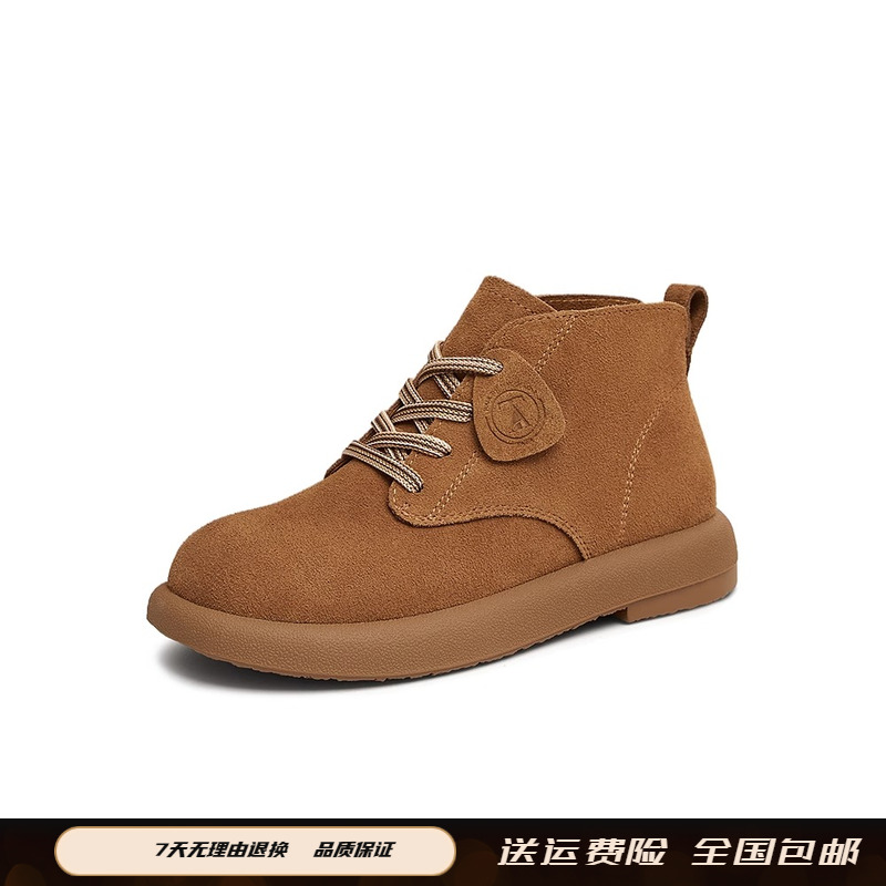 英伦复古高帮勃肯鞋马丁靴女靴