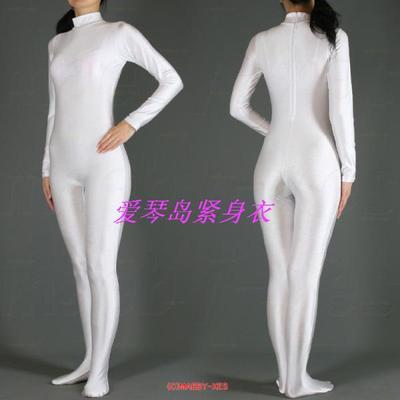 全包紧身衣zentai立领舞蹈打底衣