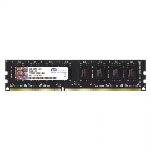 Team十铨 8G DDR3 1600台式机3代电脑内存条双面兼容 4G1333 1600