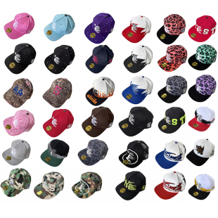 Hellstar Studios fitted hat 烫钻绣花logo男女休闲运动棒球帽子