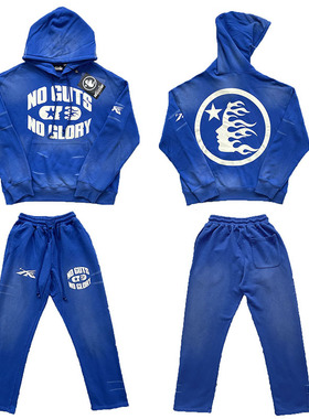 Hellstar No Guts No Glory Hoodie pants 连帽卫衣长裤套装