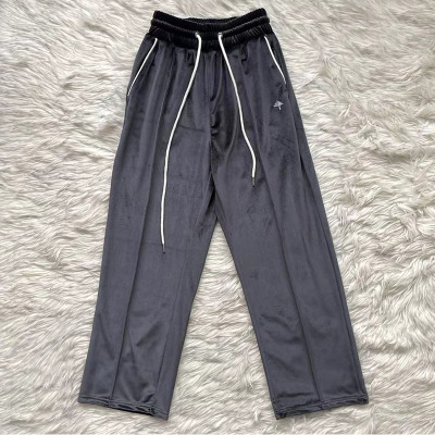 Vertabrae sweatpants 绒面刺绣运动男女休闲长裤