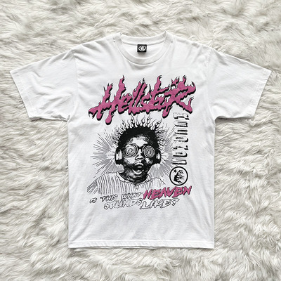 短袖青春流行青春印花