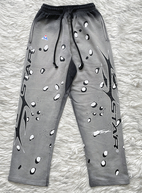 Hellstar Studios Sports Gel Pants 男女纯棉高街风休闲运动长裤