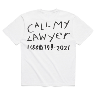 SHIRT 恤 LAWYER 手绘 律师 打电话给我 DRAWN HAND CALL