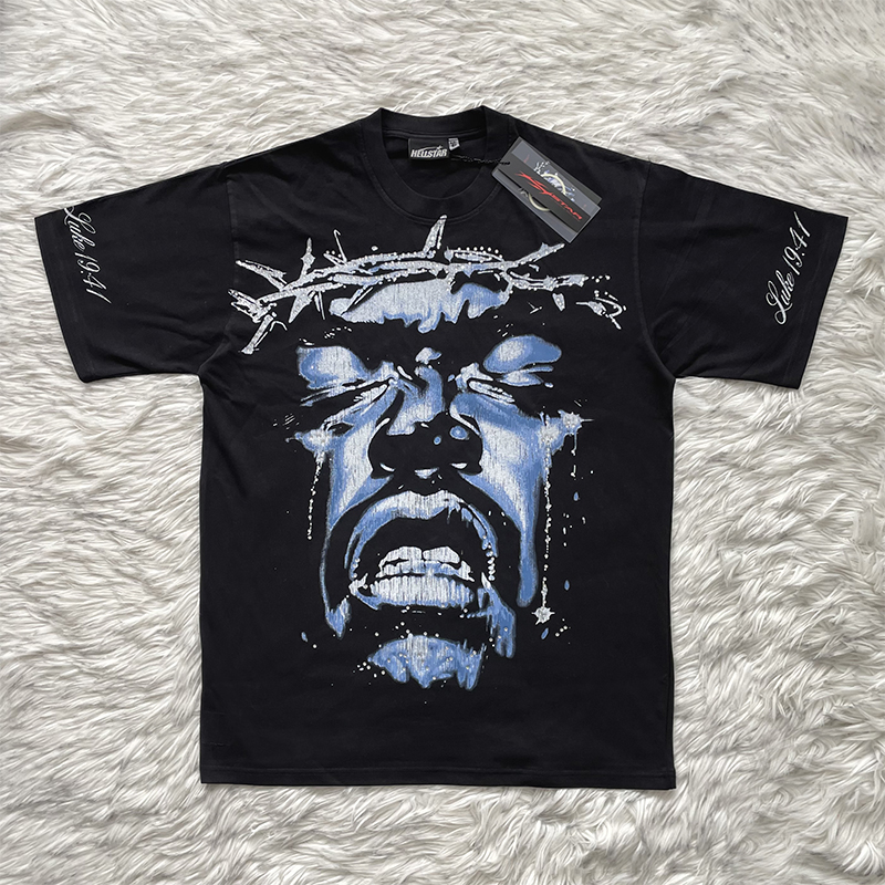 HELLSTAR STUDIOS Wings of Liberty 自由之翼印花短袖T恤