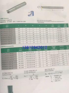 台湾正河源KOVIT STR 圆刃端铣刀 STR-3.5R2020-170-2T STR-5R252