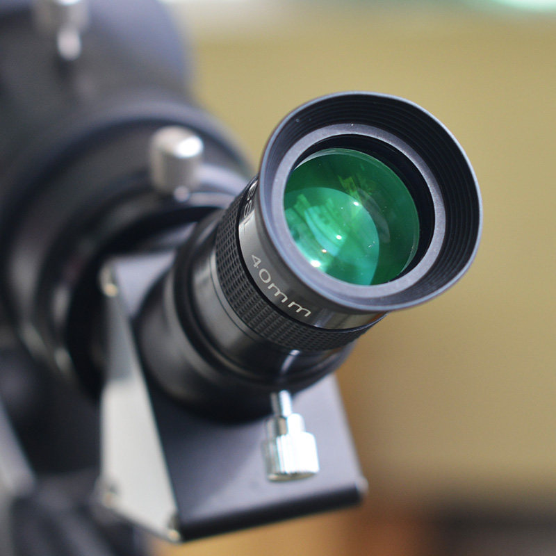 智通天文望远镜配件普罗素pl40mm目镜1.25英寸31.7mm接口金属广角