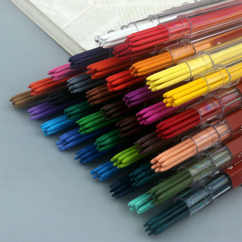 2.0mm彩色粗笔芯画画绘图2*90单/混色油性色彩明艳饱满36种色替芯,文具电教/文化用品/商务用品,替芯/铅芯,淘宝优惠券,粉丝福利购,淘宝优惠卷
