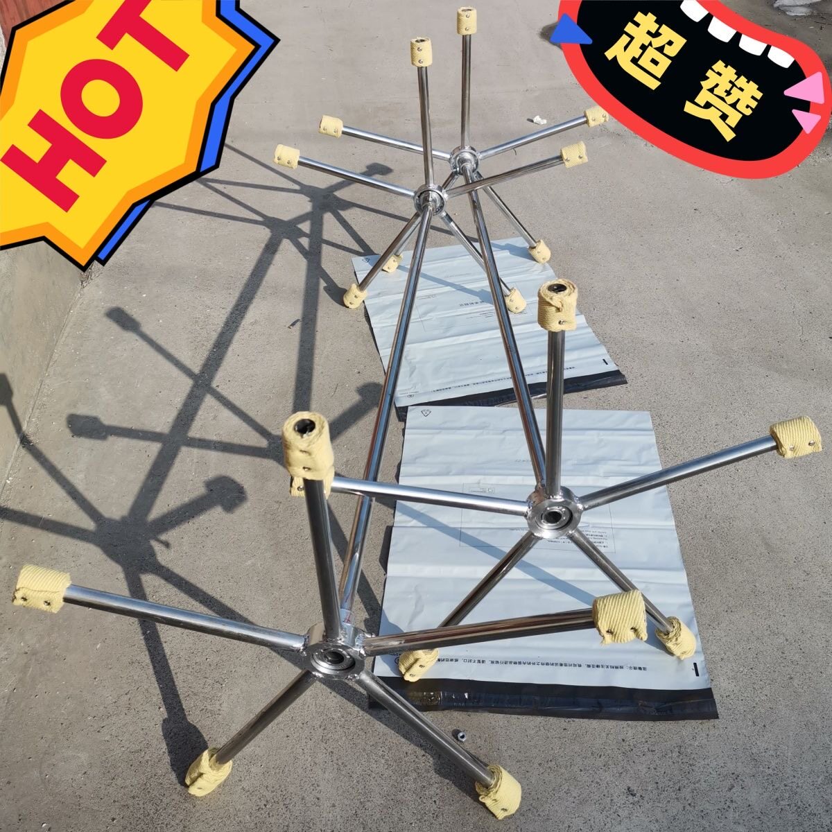 杂技马戏特技火龙秀旋转火棍表演特质耐烧织带杂耍火舞 fire show