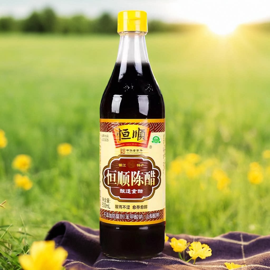镇江恒顺陈醋500ml炒菜凉拌图片