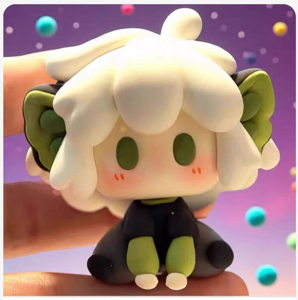 新款罗小黑手办系列萌粒盲盒