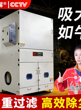打磨抛光激光切割单机脉冲除尘器滤筒车间工业吸尘环保设备粉收集