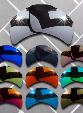 替换镜片适配Oakley欧克利Flak 2.0 XL OO9188高清偏光