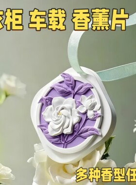 空气清新剂衣柜香薰香片家用卧室衣柜车内持久高级男女生房间香氛