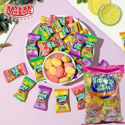 赞佳赞什锦水果味软糖500克一袋