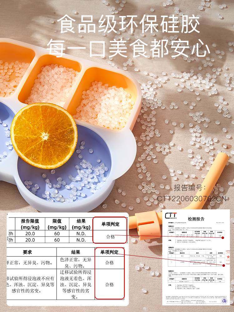 蒂乐宝宝餐盘婴儿吸盘式硅胶吸管碗辅食分格盘婴幼儿童吃饭餐具
