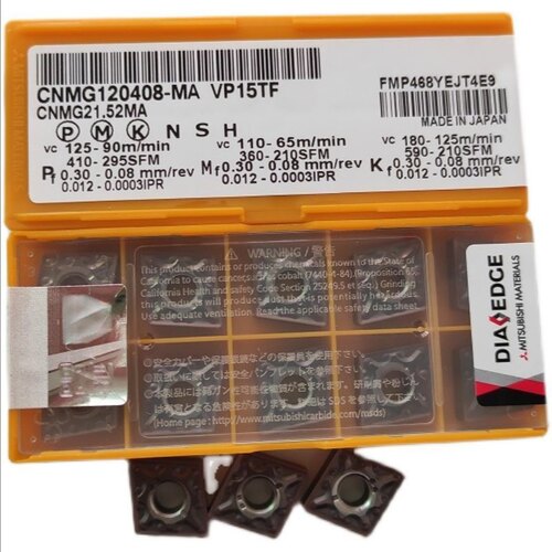日本三菱CNMG120408-MA VP15TF/CNMG120404数控刀片 菱形车外圆刀