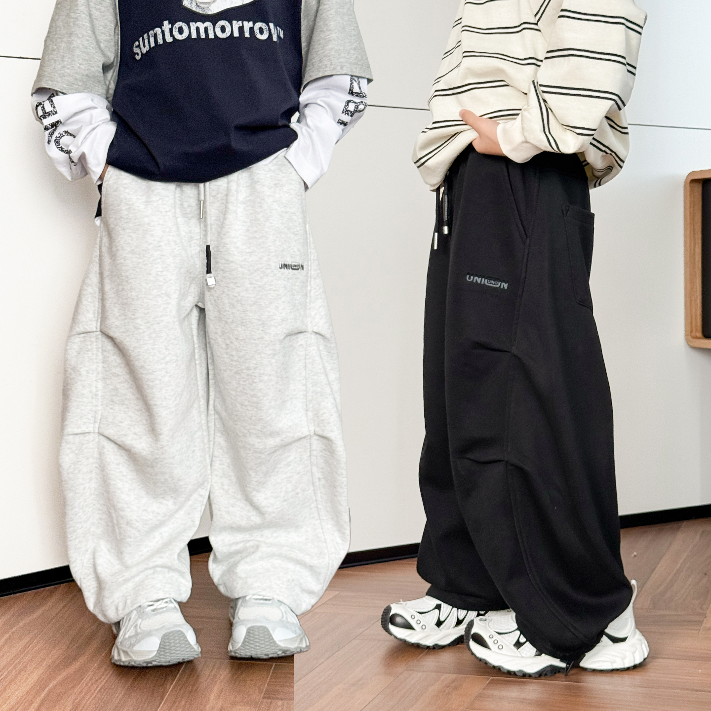 男童裤子2025春季新款中大童