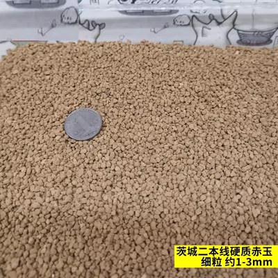 日本进口茨城二本线块根盆景老鸦柿土二本线硬质赤玉土分装已过筛