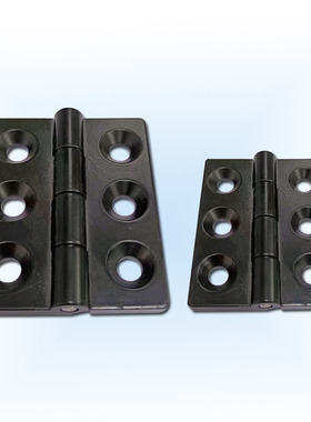 铝框门铰链CL233-1-2卡式镀锌合金抽屉橱柜门衣柜门黑色