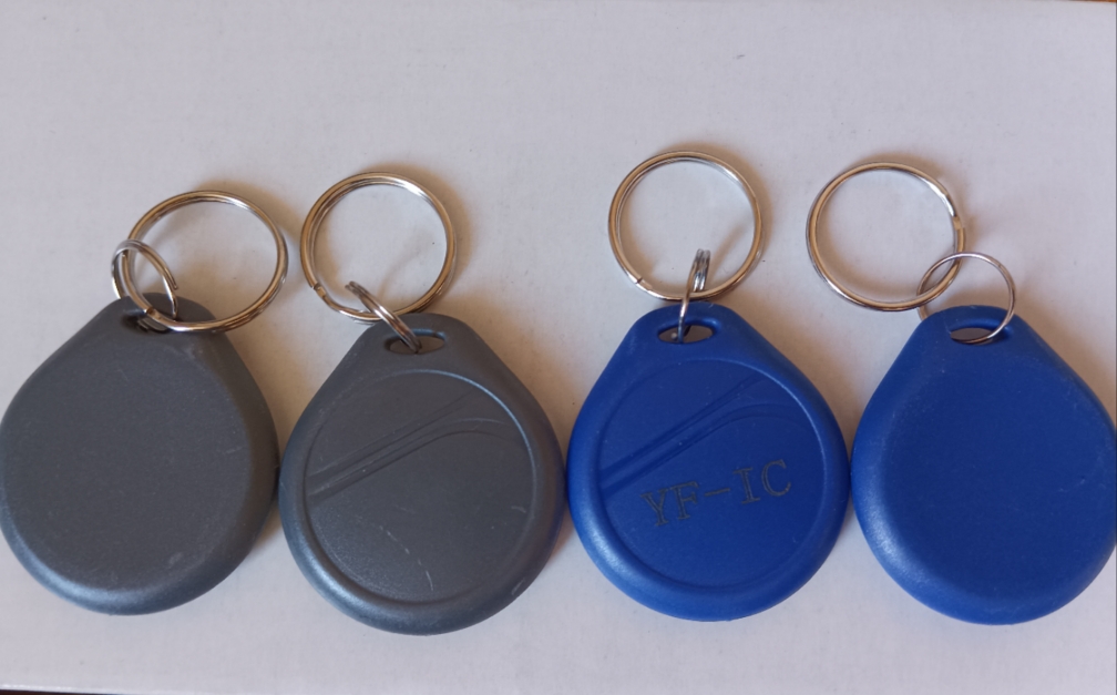 9号IC-UID灰钥匙扣13.56MHZ16扇区全开反复擦写门禁电梯拷贝感应