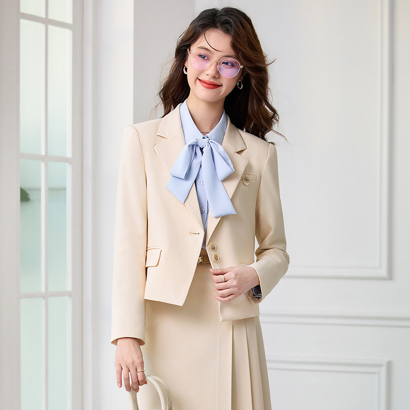2025春季新款小个子西装外套女气质女神范小西服时尚套装