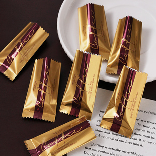 加厚糖果包装袋牛轧糖包装袋太妃糖烘焙包装袋子咖啡糖创意包装纸