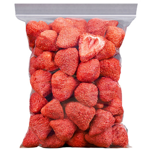 优优子冻干草莓水果冻干草莓脆草莓干雪花酥原材料烘焙用做奶糕