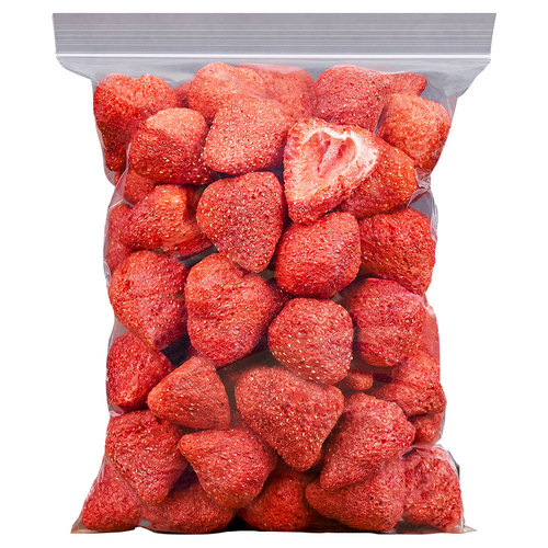优优子冻干草莓水果冻干草莓脆草莓干雪花酥原材料烘焙用做奶糕