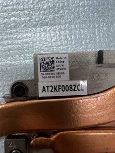 M7530风扇散热器NV 原装 7530 Precision 128N卡0YHP4Y DELL