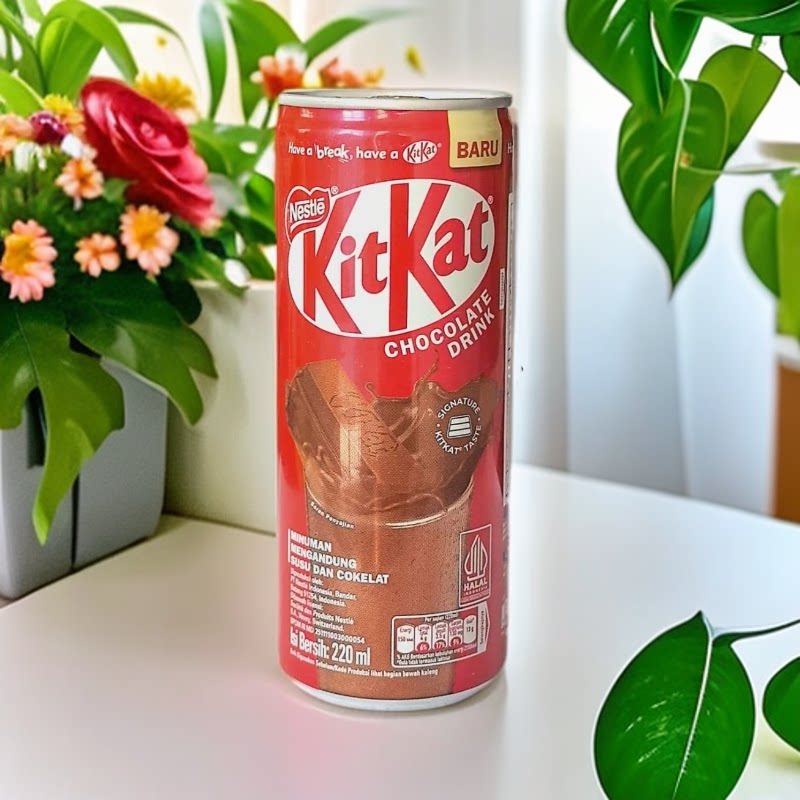 香港进口印尼产网红雀巢KitKat奇巧牛奶巧克力可可饮品 220ml
