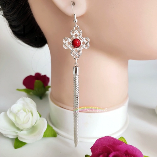 Этнические короткие универсальные серьги, аксессуар, этнический стиль